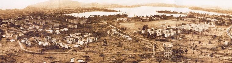 Ariel Photo Of Old Powai From IIT Mumbai 