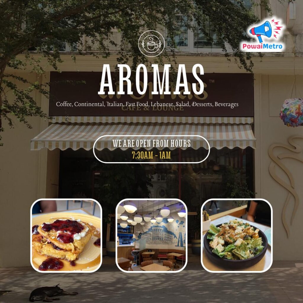 AROMAS CAFE TOP CAFE IN & AROUND POWAI