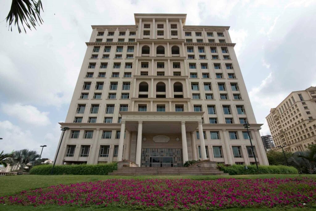 "Corporate offices and commercial towers in Hiranandani Business Park Powai"